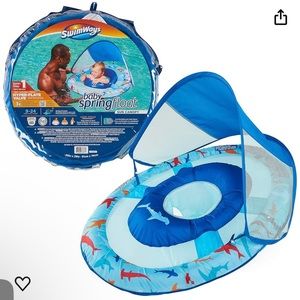 NWOT - Baby Pool Float With Sun Canopy